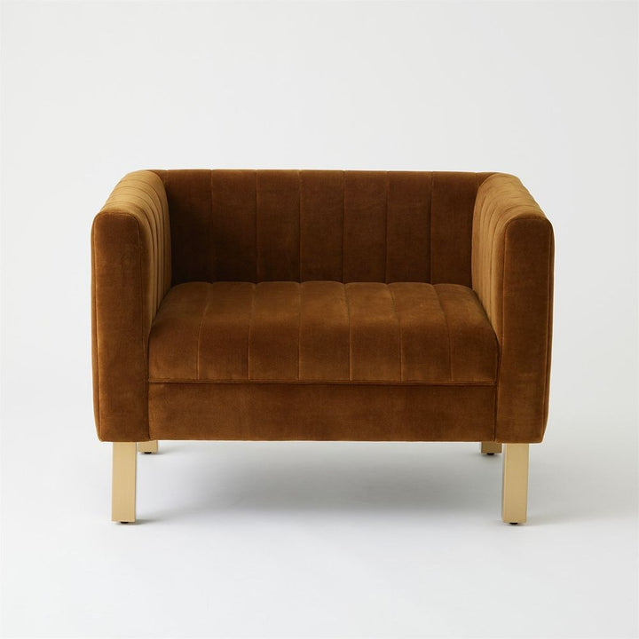 Lounge Chairs Perfectly Simple Chair-Cognac