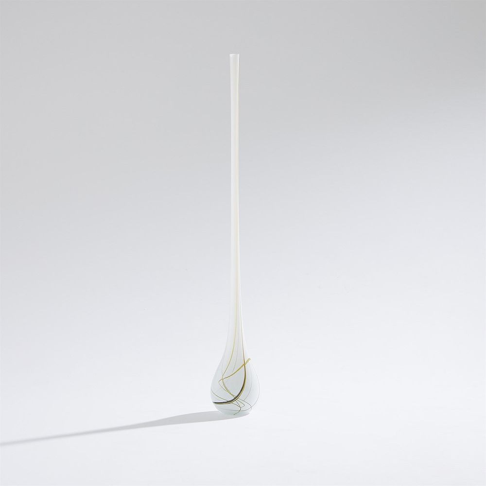Vases Pollock Bulb Vase-White-Med