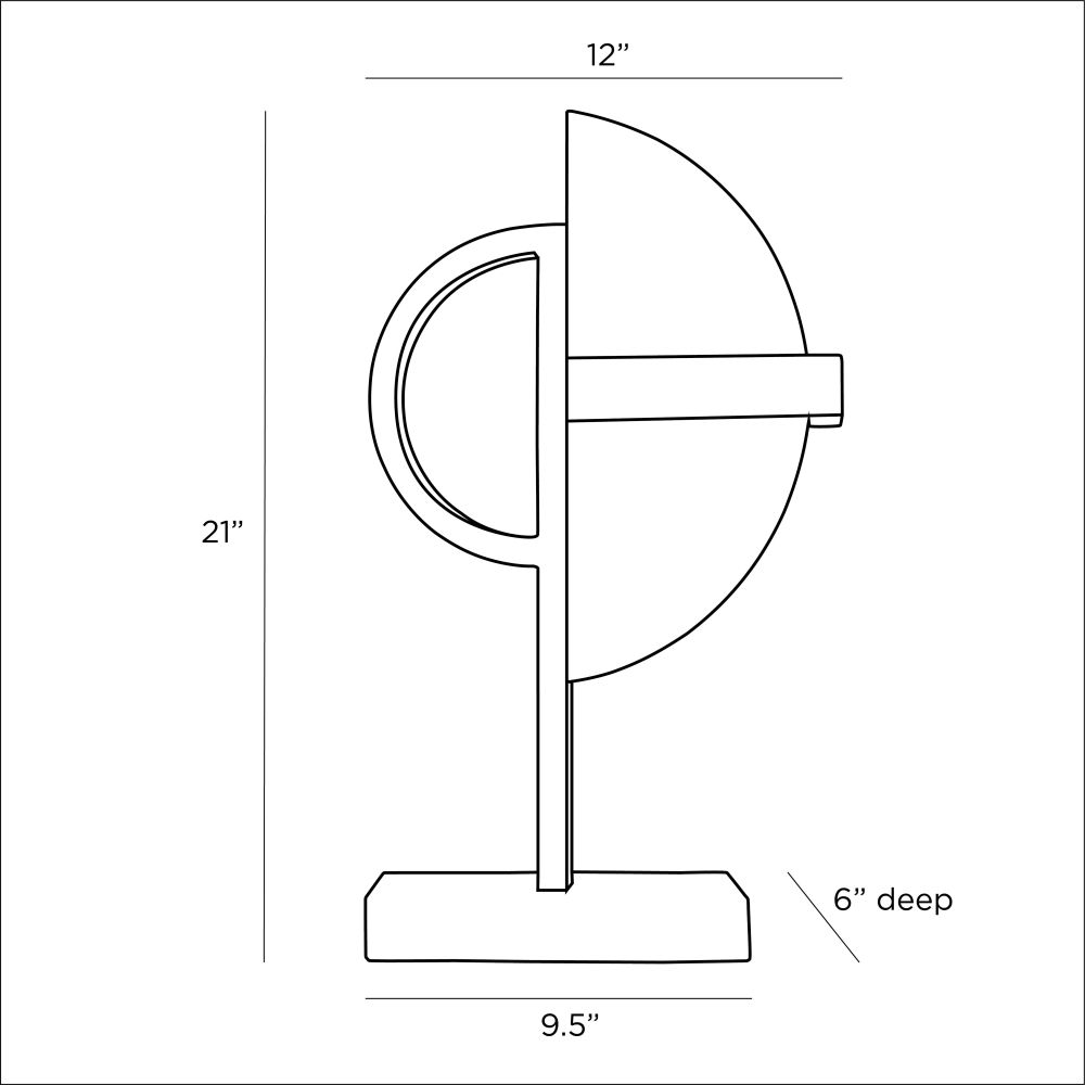 Santino Sculpture - Black