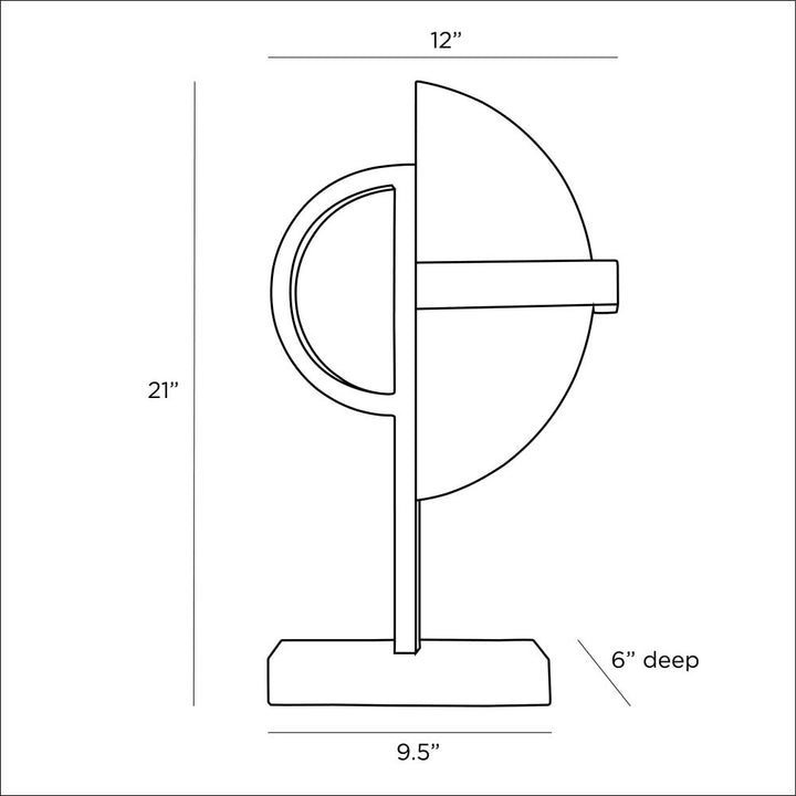 Santino Sculpture - Black