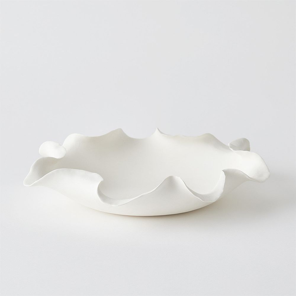 Folios Vase-Matte White