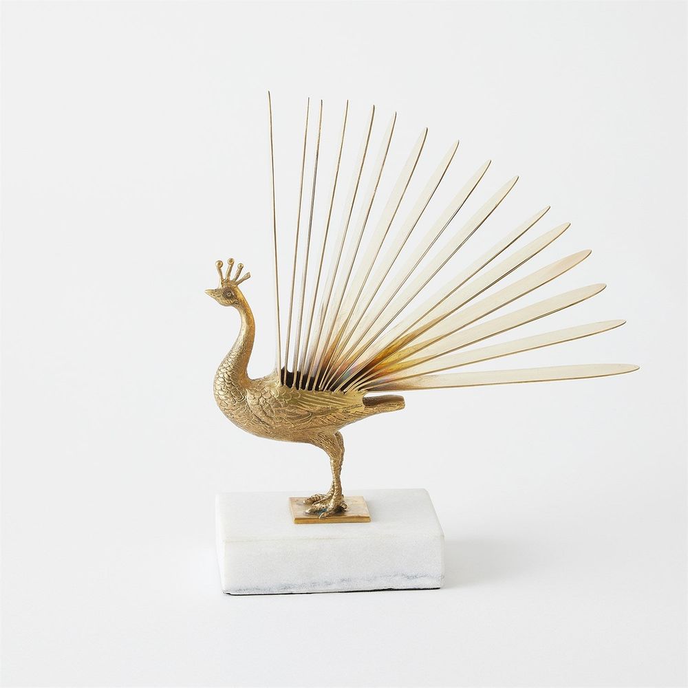 Decorative Objects Pavona Sculpture-Brass
