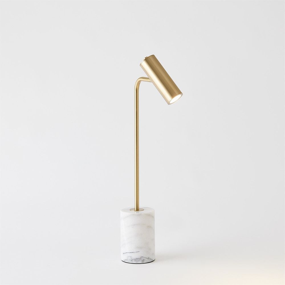 Spotlight Table Lamp - Brass