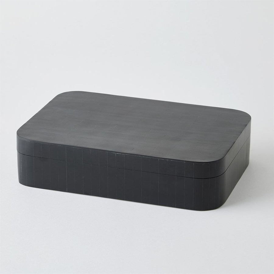 Boxes Super Ellipse Box - Black Large