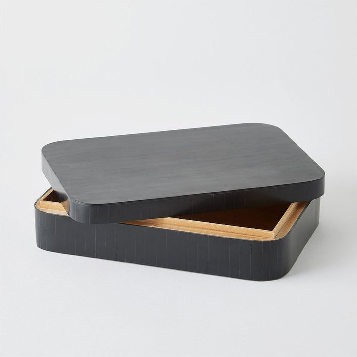 Boxes Super Ellipse Box - Black Large