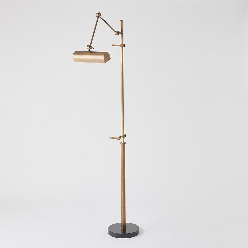 Floor Lamps Display Floor Lamp-Brass