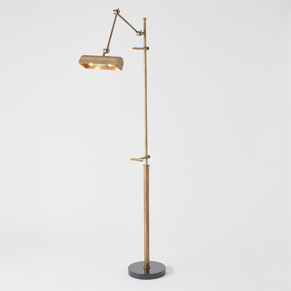 Floor Lamps Display Floor Lamp-Brass