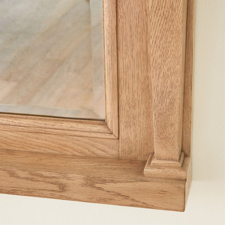 Standing Mirrors Josephine Floor Mirror-Bleached Oak