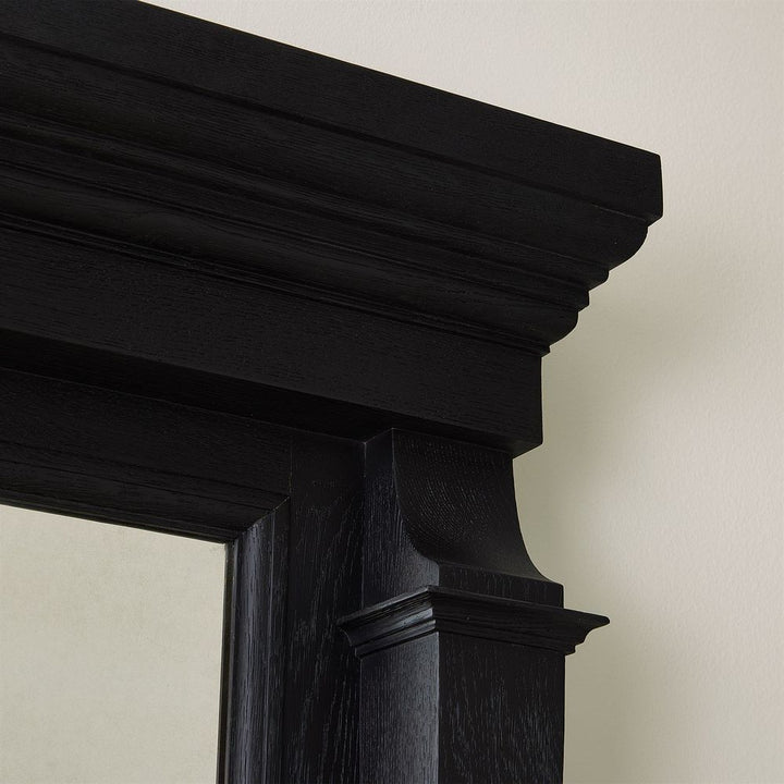 Standing Mirrors Josephine Floor Mirror-Blackened Oak