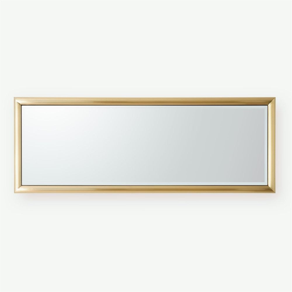 Standing Mirrors Bennett Floor Mirror-Brass