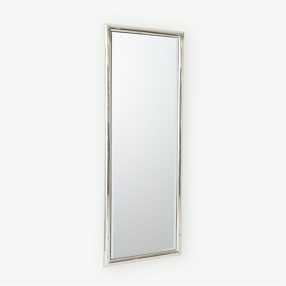 Standing Mirrors Bennett Floor Mirror-Nickel
