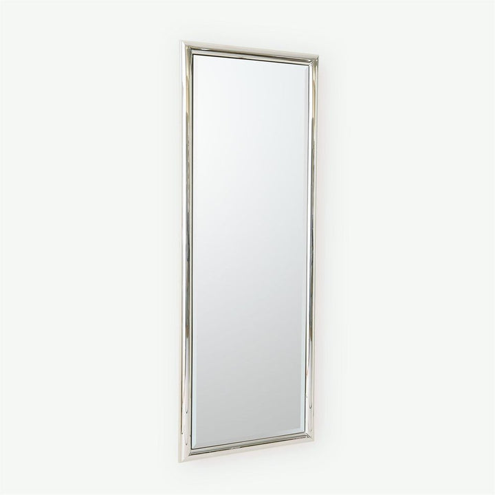 Standing Mirrors Bennett Floor Mirror-Nickel