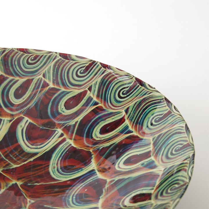 Decorative Objects Kaleidoscope Centerpiece-Plum