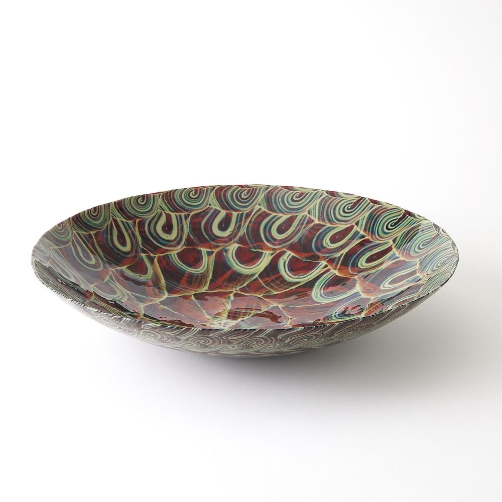 Kaleidoscope Centerpiece-Plum