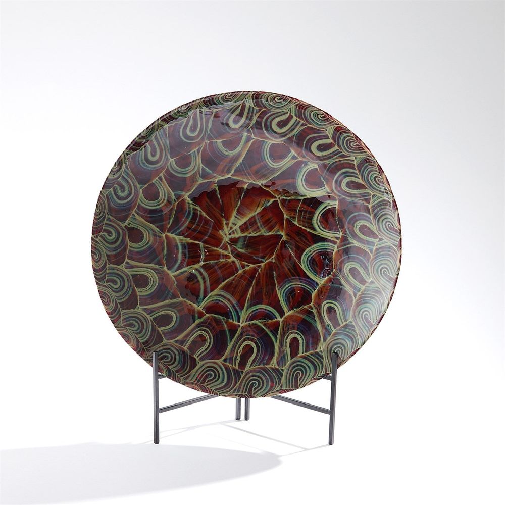 Decorative Objects Kaleidoscope Centerpiece-Plum