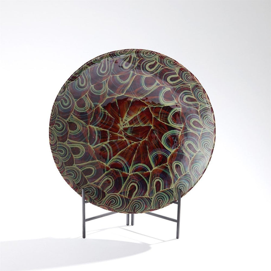 Decorative Objects Kaleidoscope Centerpiece-Plum