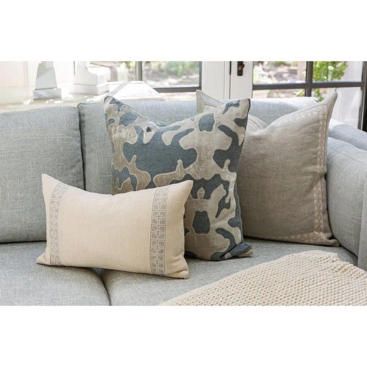 Pillows Icon Lumbar Pillow-Cream on Moonlight