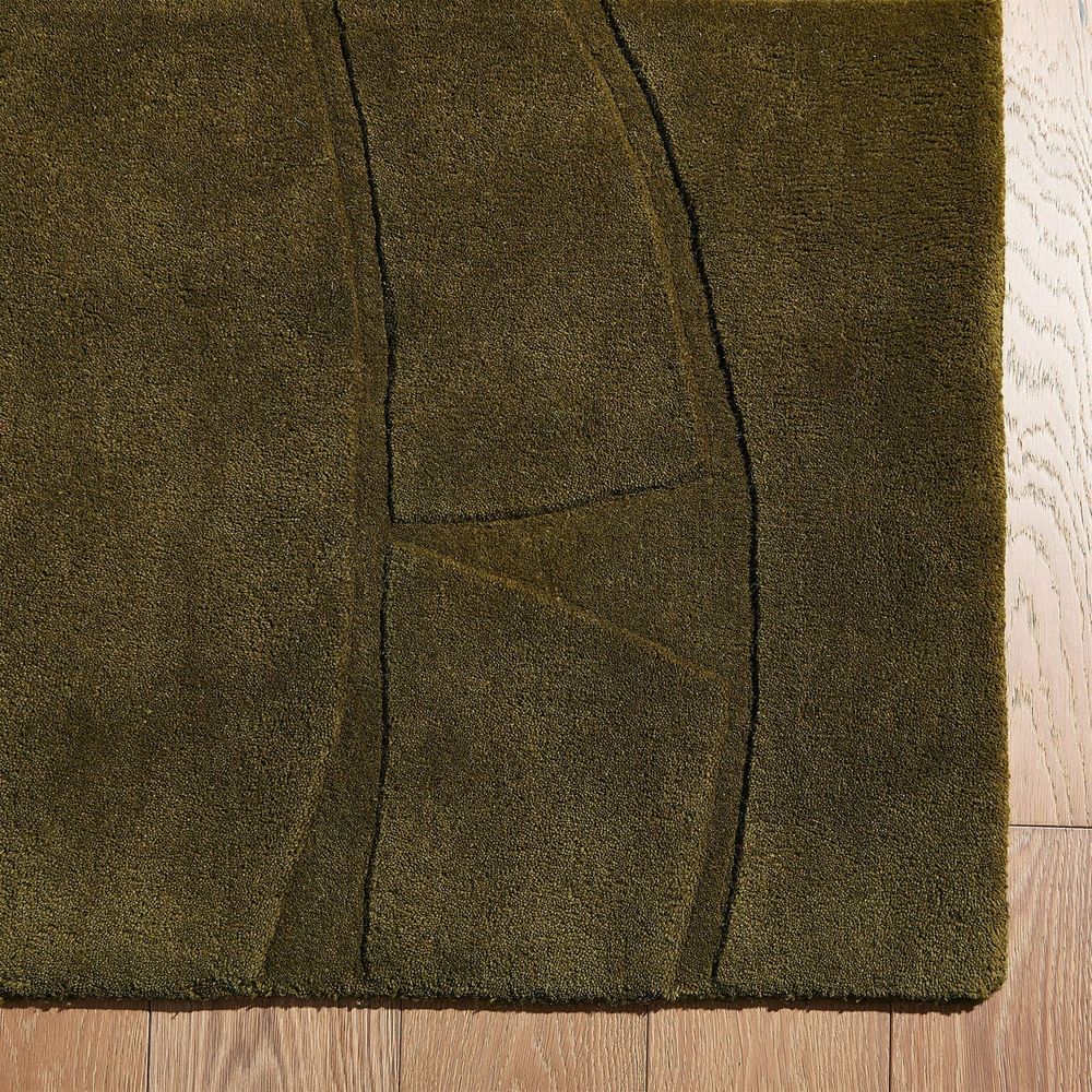 Rugs Kava Rug - Olive - 6 x 9