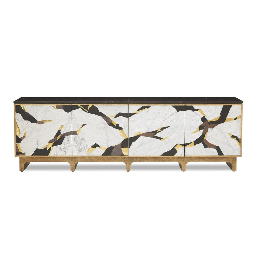 TV Stands & Media Consoles Majestic Inlay Media Cabinet