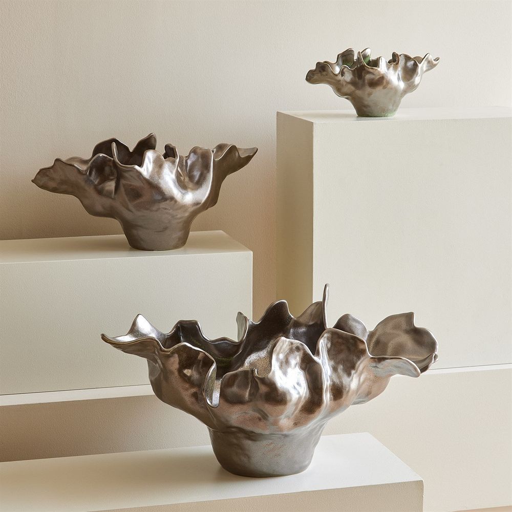 Bowls Meteor Bowl-Silver Haze-Lg