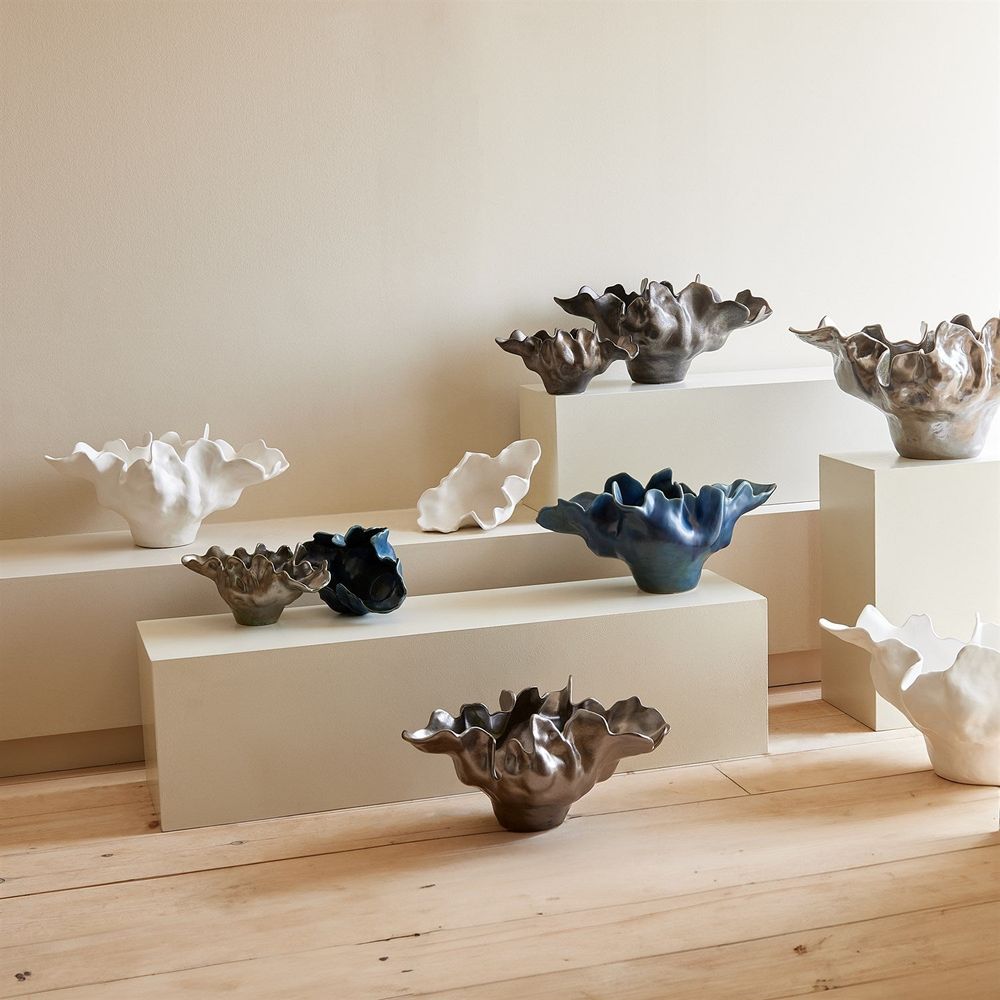 Meteor Bowl-Silver Haze-Lg