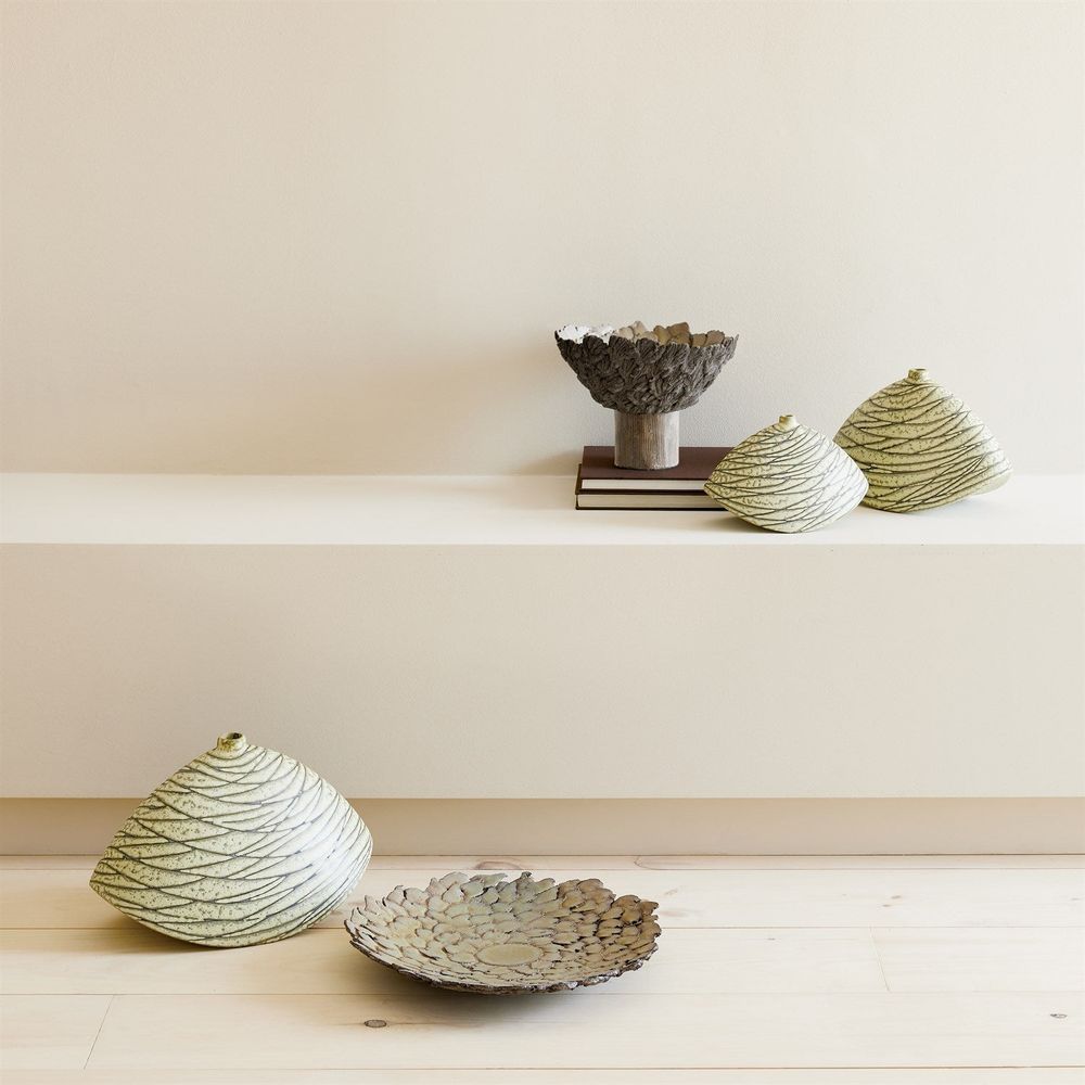 Petaled Pedestal Compote-Natural