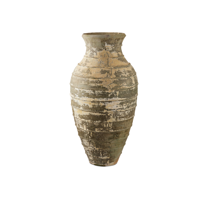 Vases Lipari Extra Large Antique White Urn