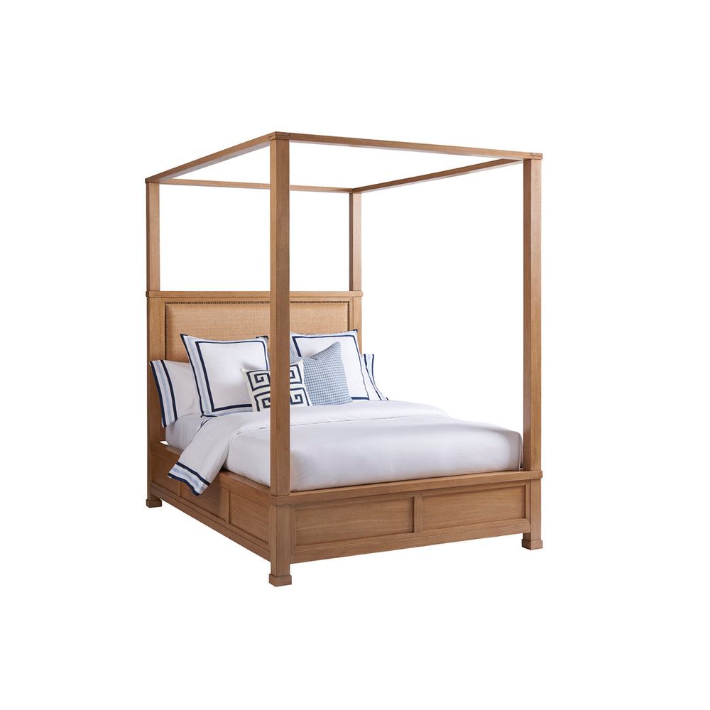 Beds Shorecliff Canopy Bed 5/0 Queen - Sandstone
