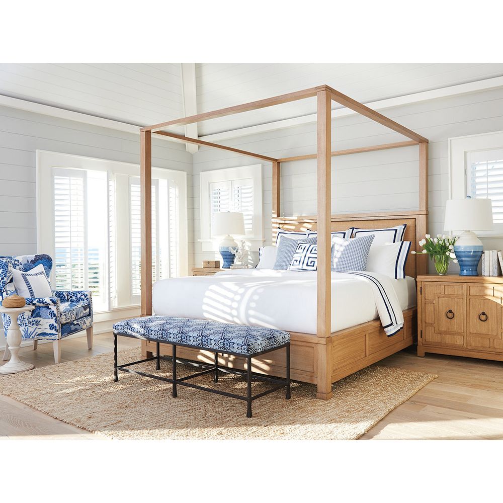 Beds Shorecliff Canopy Bed 6/6 King - Sandstone