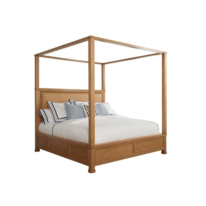 Beds Shorecliff Canopy Bed 6/0 California King - Sandstone