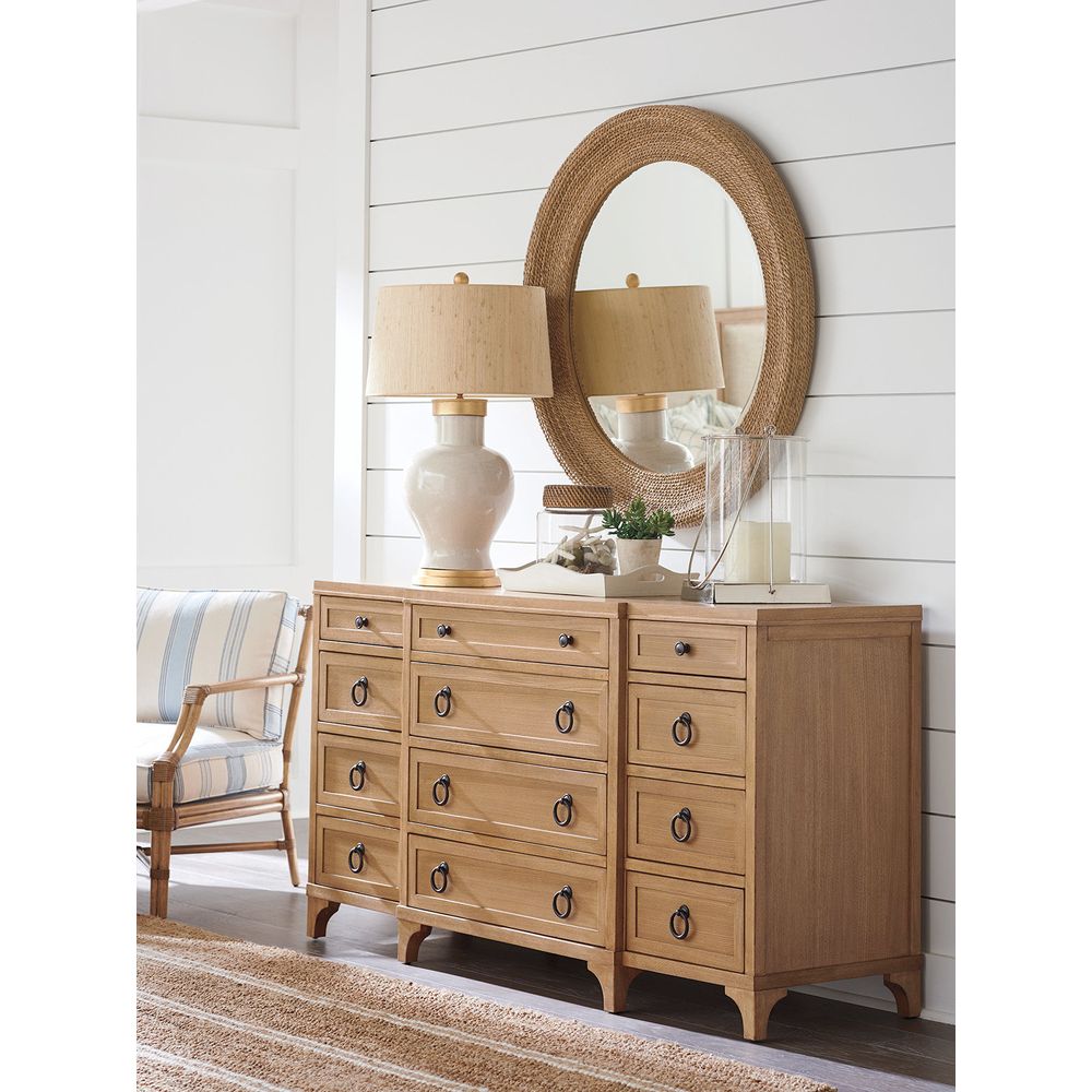 Dressers & Chests Garnet Breakfront Dresser - Sandstone