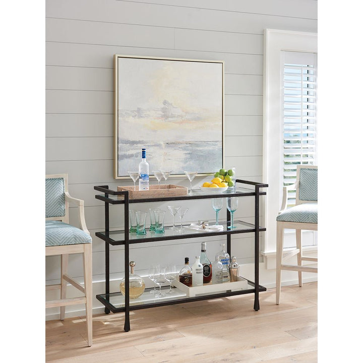 Sideboards & Credenzas Huntington Metal Server - Sandstone
