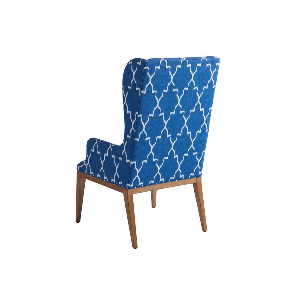 Dining Chairs Seacliff Upholstered Host Wing Chair - Sandstone