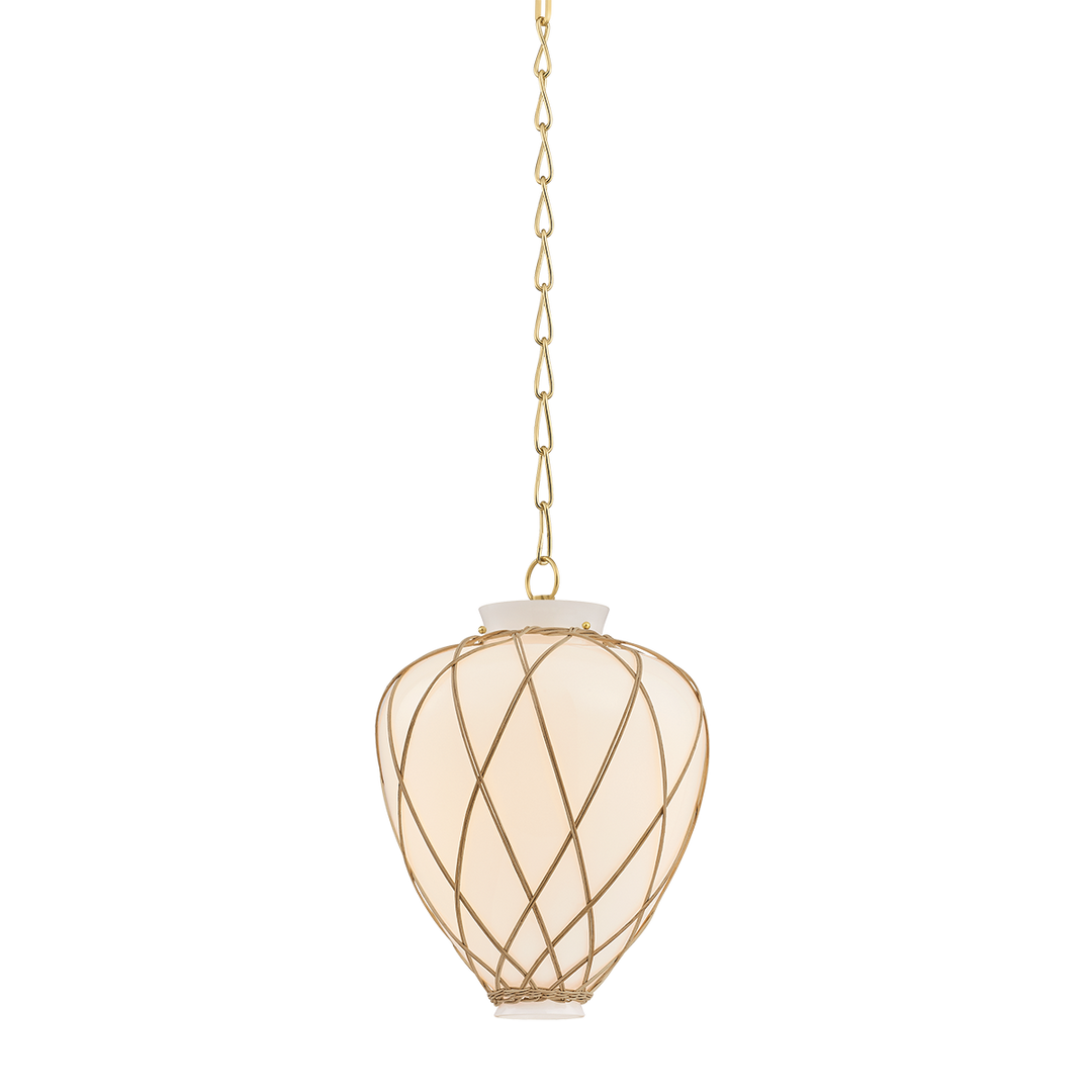 Apple Valley Pendant - Aged Brass