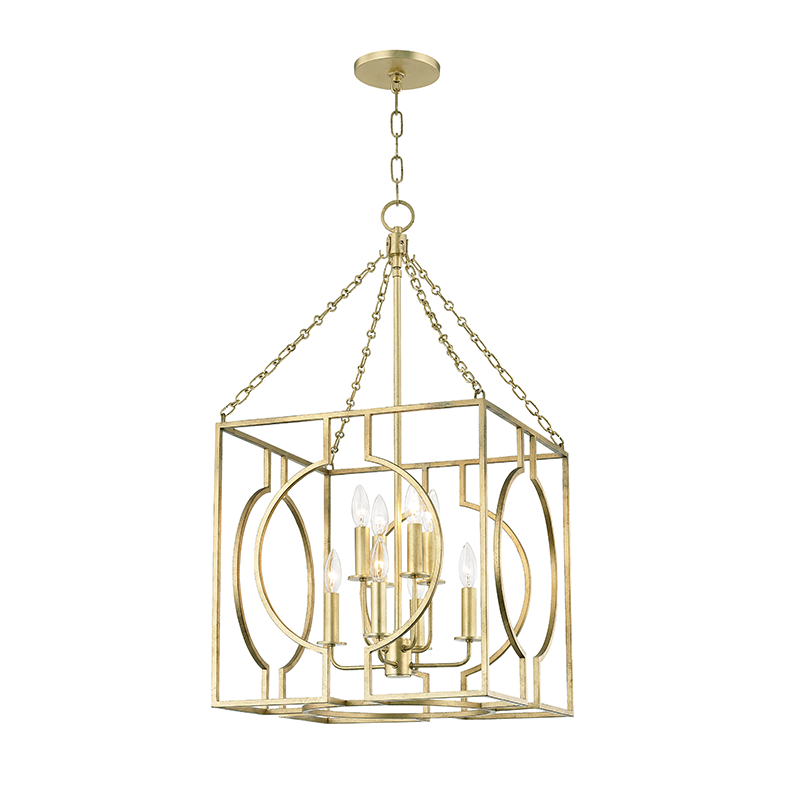 Octavio Lantern - Gold Leaf