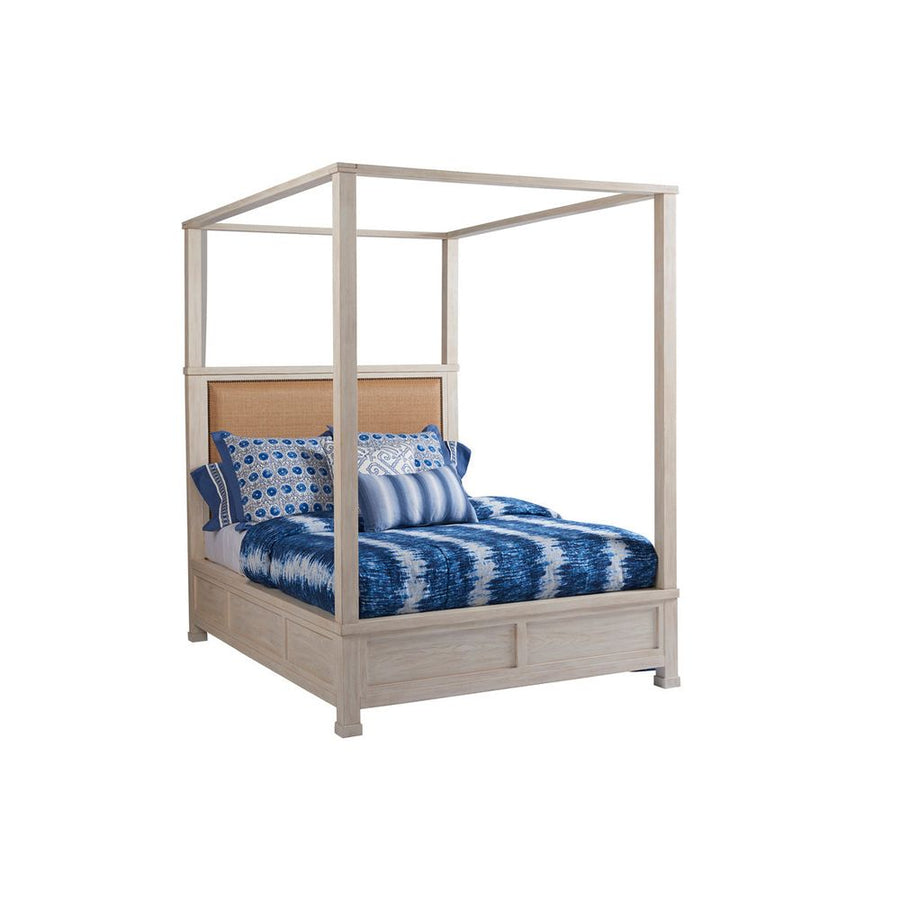 Beds Shorecliff Canopy Bed 5/0 Queen - Sailcloth