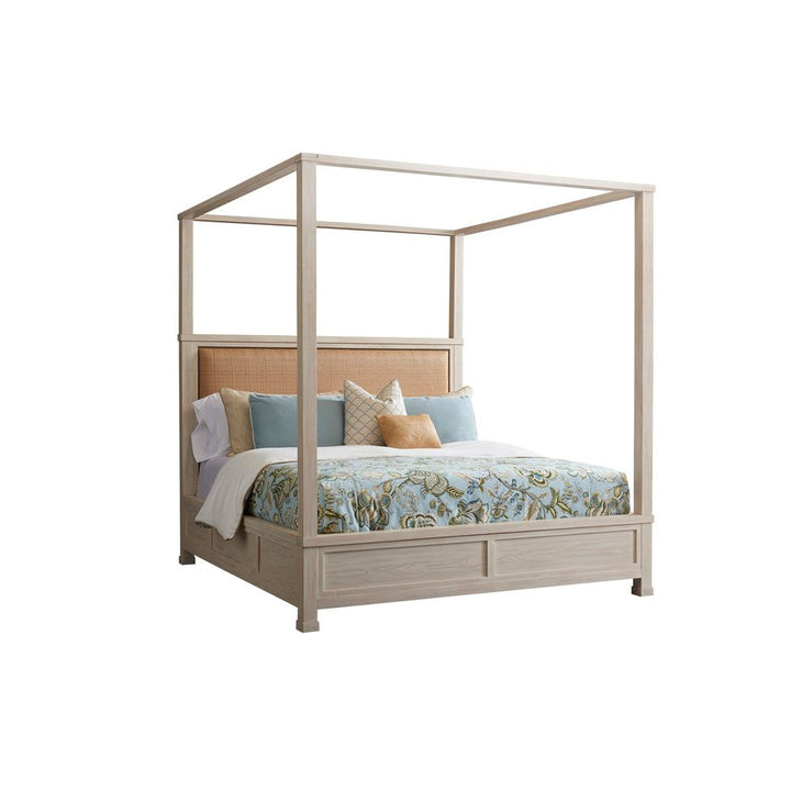 Beds Shorecliff Canopy Bed 6/6 King - Sailcloth
