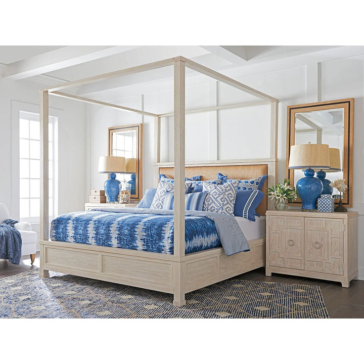 Beds Shorecliff Canopy Bed 6/6 King - Sailcloth