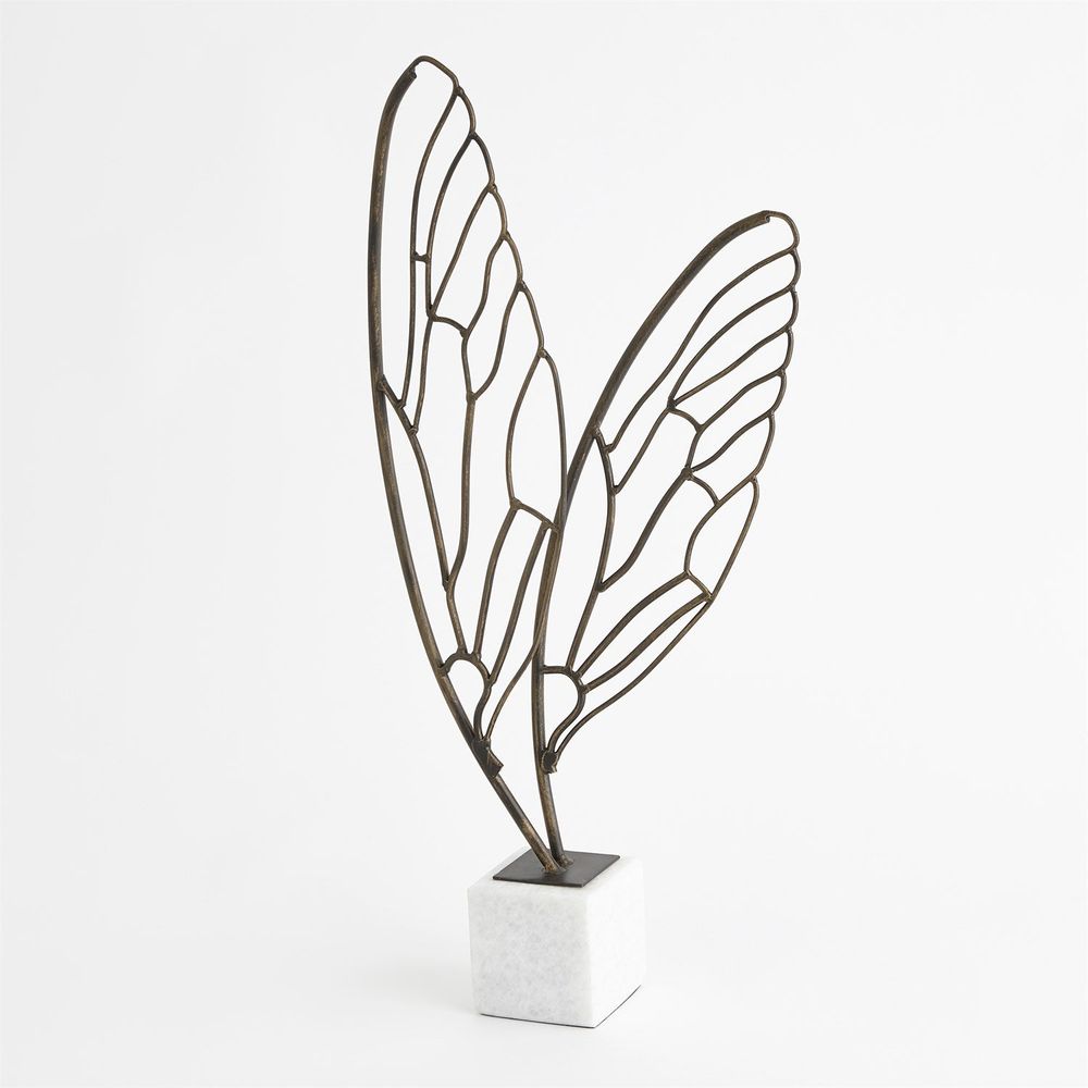 Decor Butterfly Wings-Bronze
