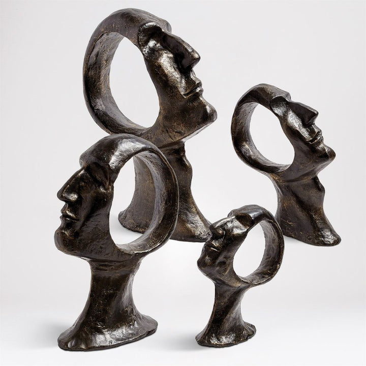 Decorative Objects Hollow Head Man-Sm