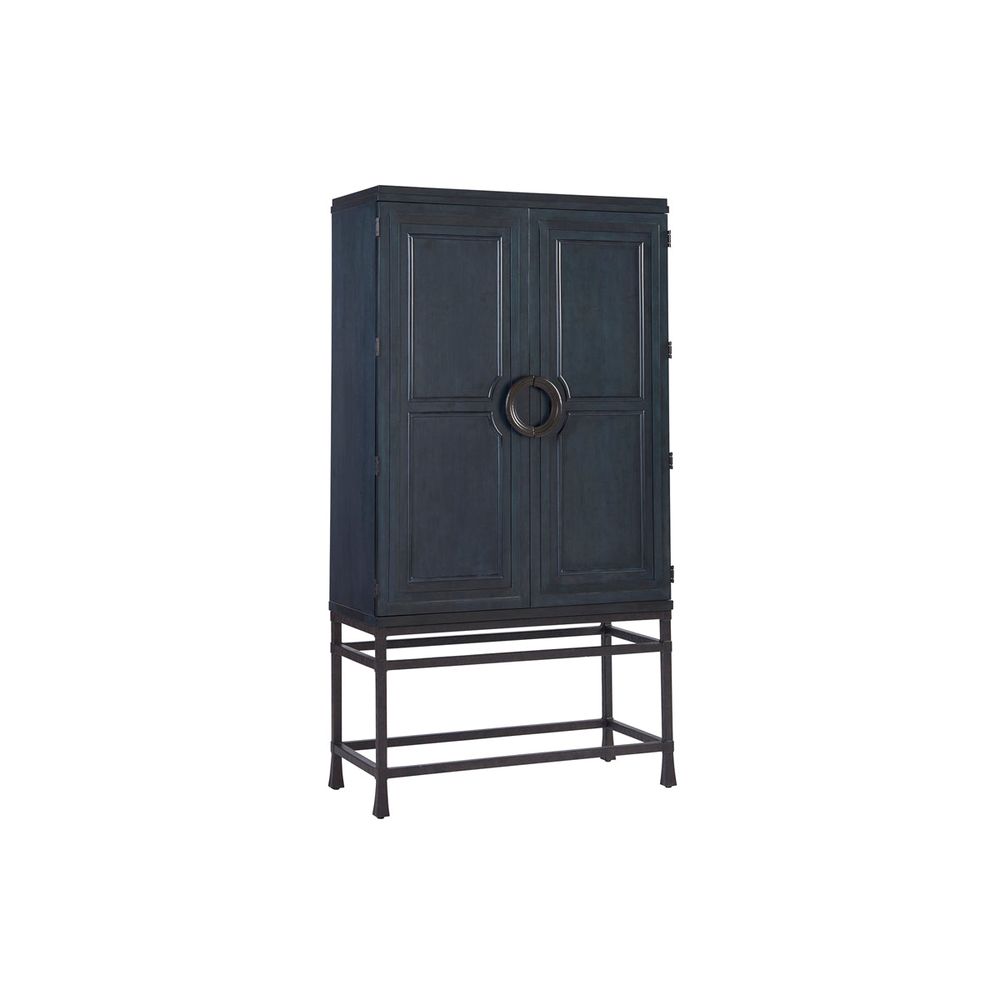 Bar Storage: Cabinets Jade Bar/Chest On Stand - Marine
