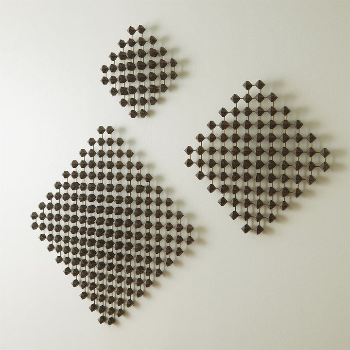 Wall Art Ramus Wall Art-Wood/Brass-Sm