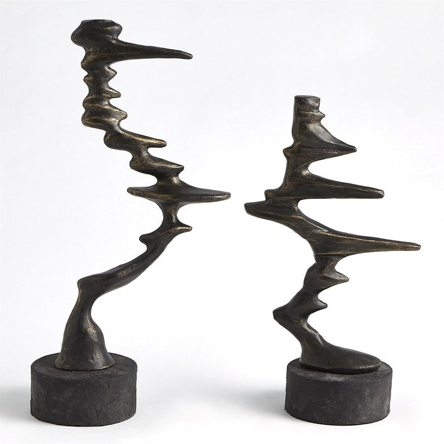 Decorative Objects Wind Blown Sculpture-Bronze-Sm