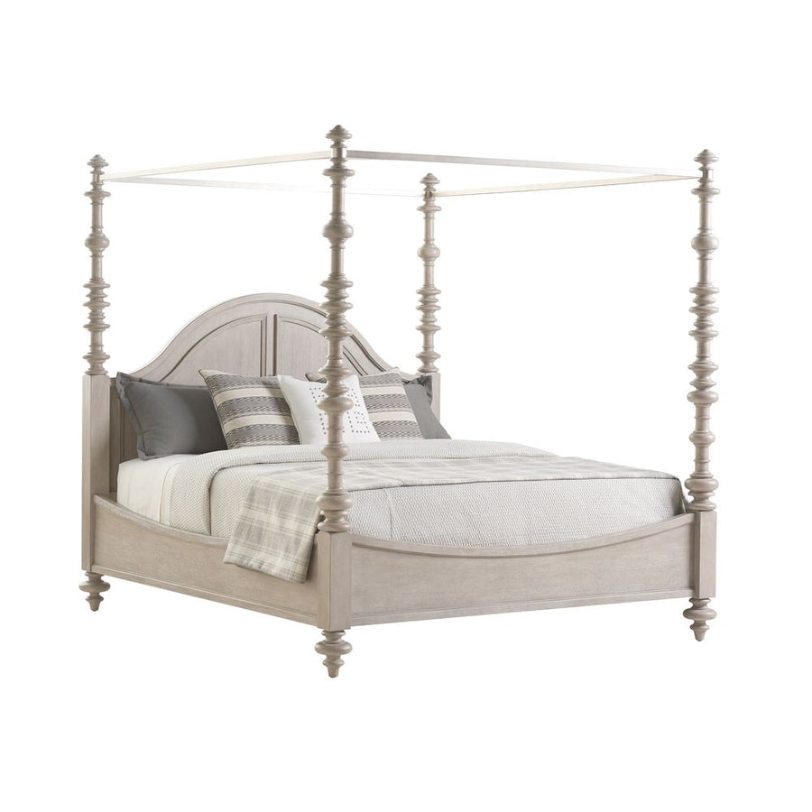 Beds Heathercliff Poster Bed 6/6 King - Dune