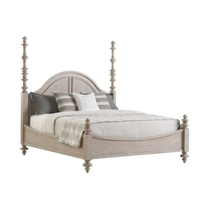 Beds Heathercliff Poster Bed 6/0 California King - Dune