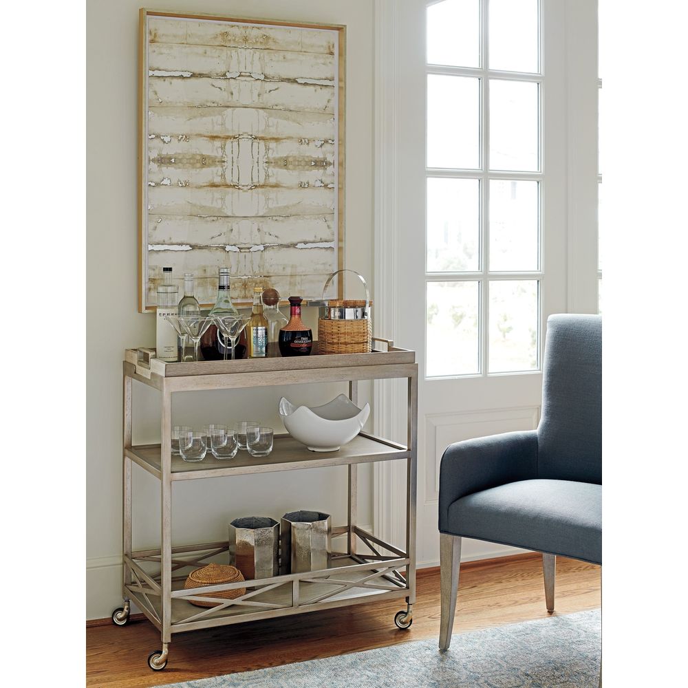 Sideboards & Credenzas Anacapa Metal Bar Cart - Dune