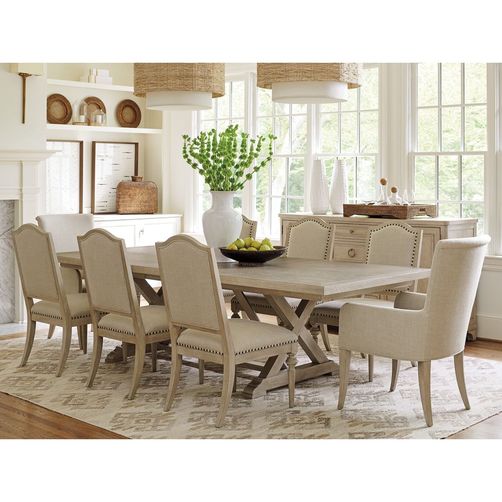 Dining Tables Rockpoint Rectangular Dining Table - Dune