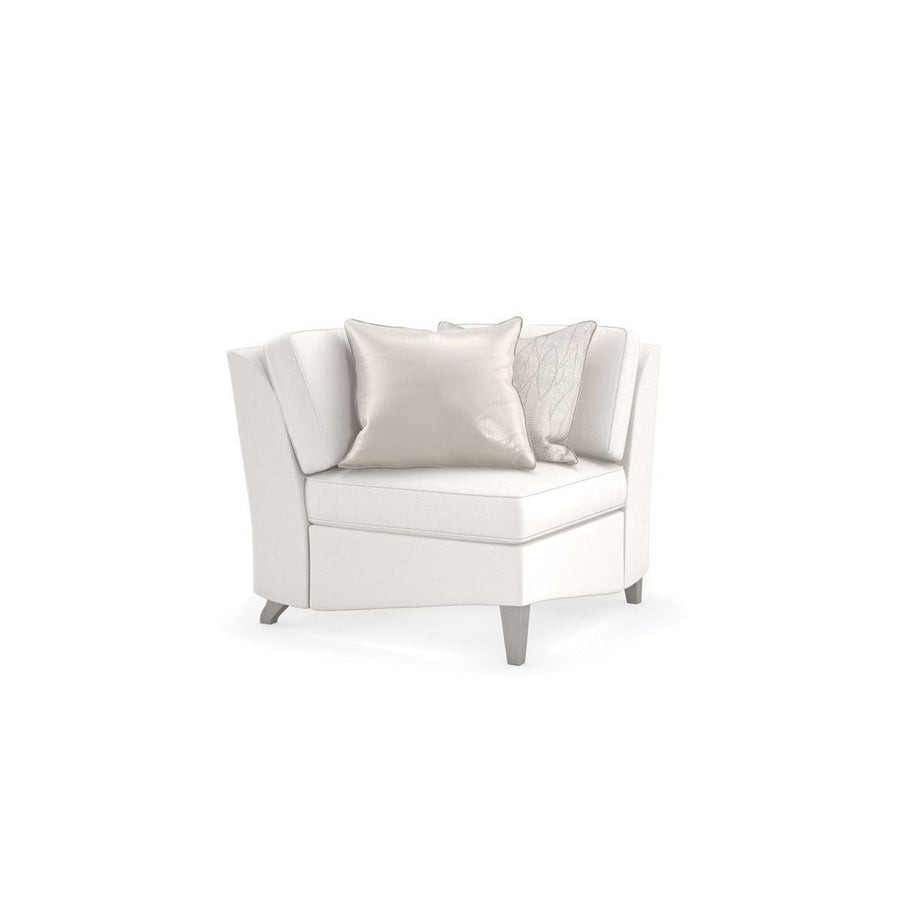 Sectionals: Parts Sophia Corner Wedge - White