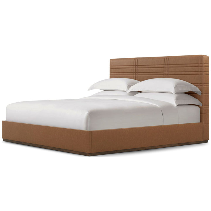 Milan Bed - Cognac