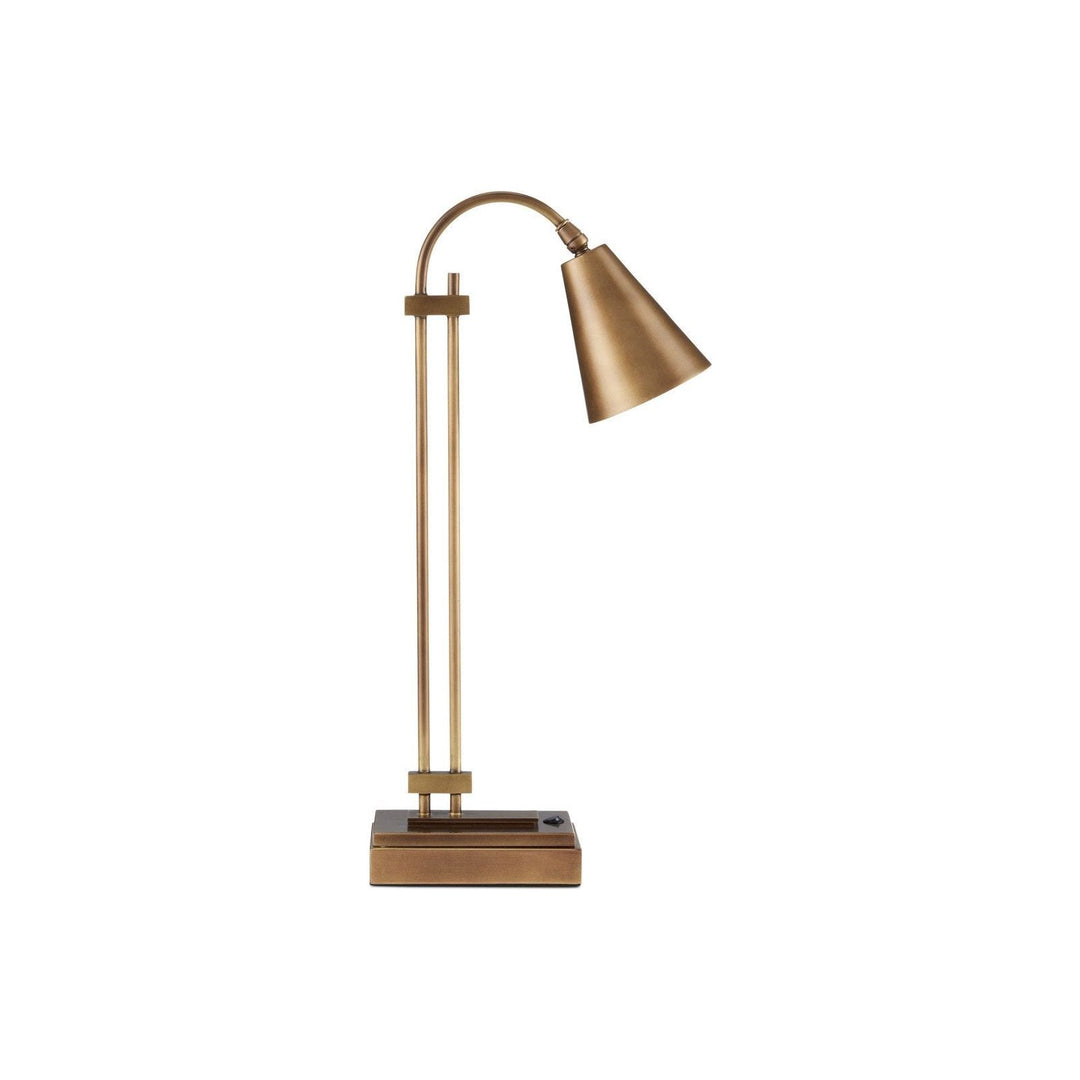 Symmetry Brass Desk Lamp